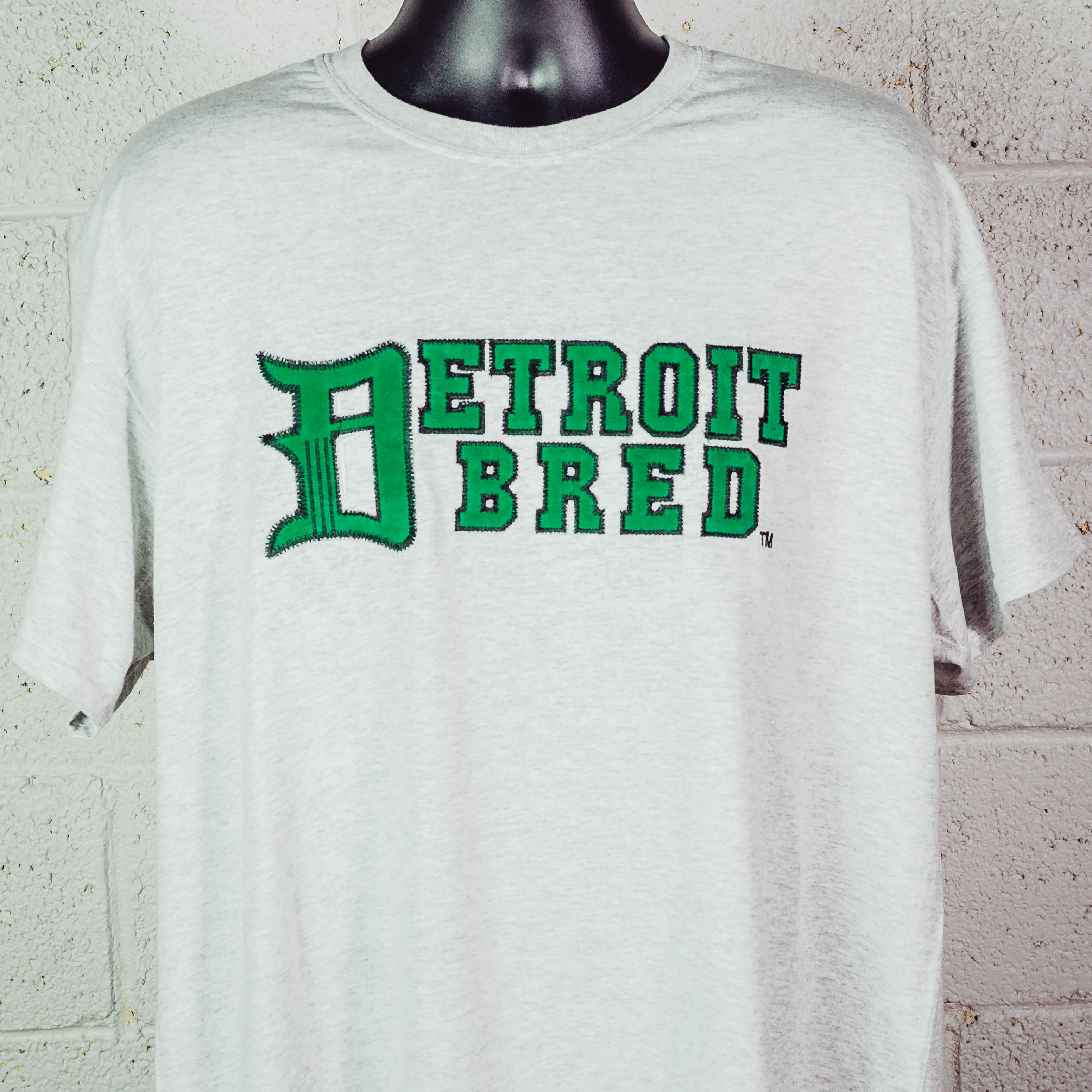 Detroit Bred Short Sleeve-Gray and Green