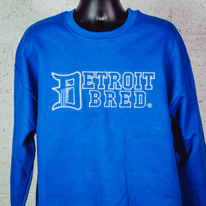 Detroit Bred Long Sleeve- Blue