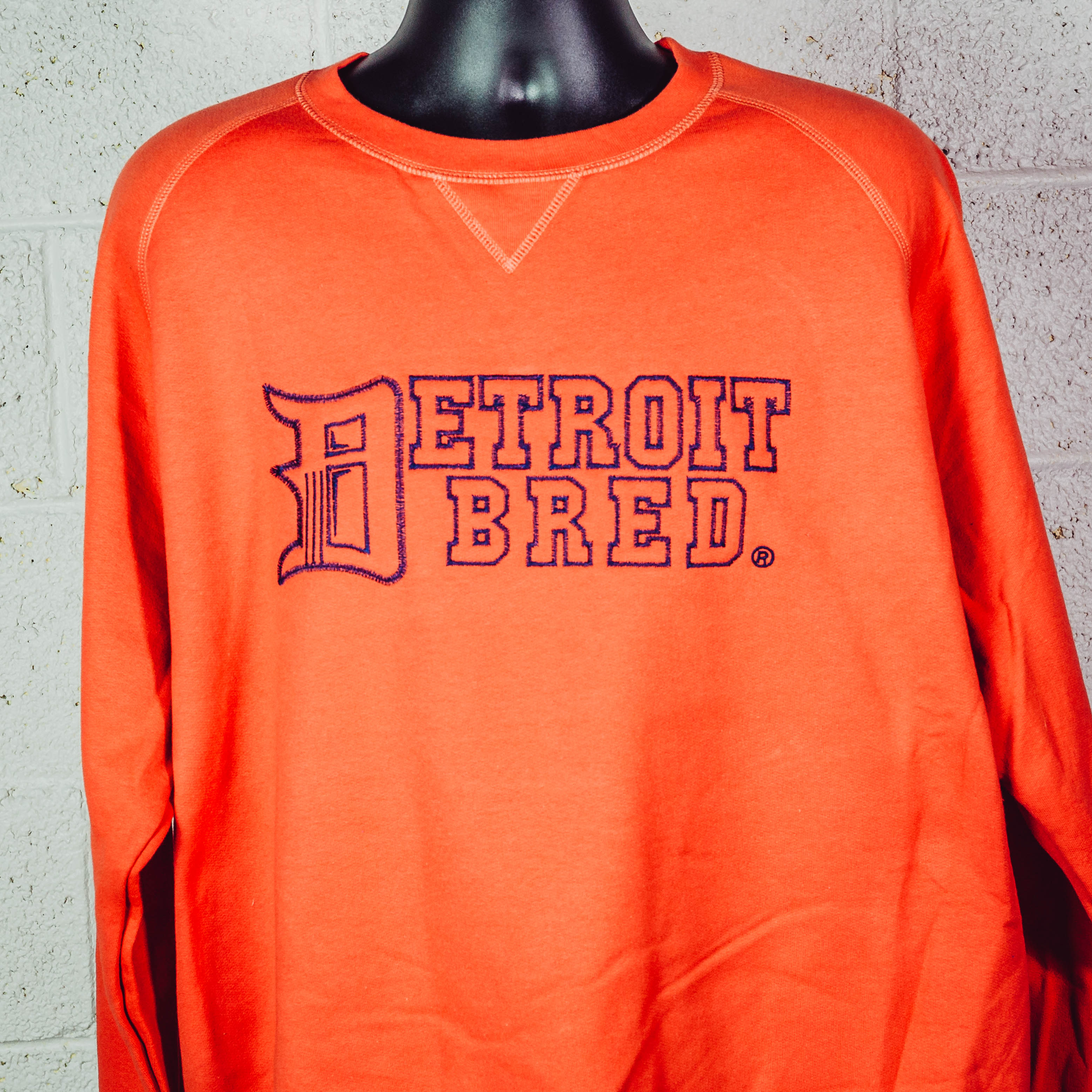 Detroit Bred Long Sleeve-Orange